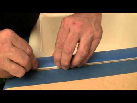 how to replace caulking around sink