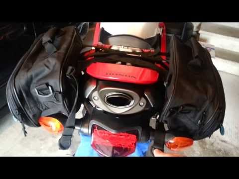 how to attach oxford tail bag