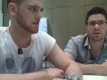 Matt Giraud and Danny Gokey chat before the Tacoma show