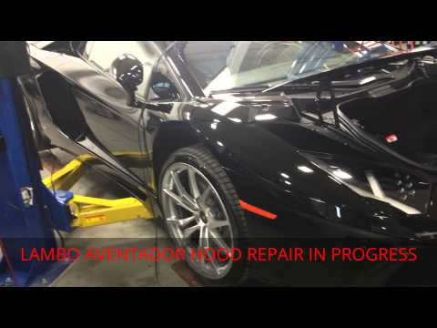 LAMBORGHINI AVENTADOR PAINTLESS DENT REPAIR BY AUTODENT® PDR TORONTO