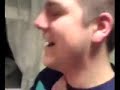 i captured garrett's skin tag surgery on my cell phone's video camera.