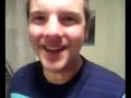 i captured garrett's skin tag surgery on my cell phone's video camera.