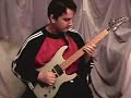 Adis - playing guitar solo with slide and fingering