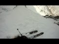freeride sulla nord-ovest della busazza