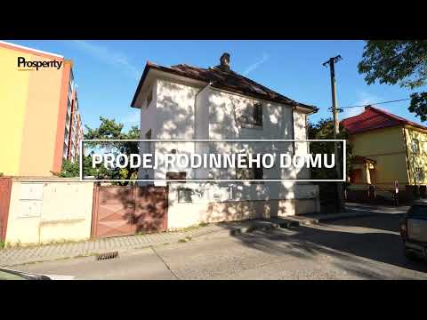 Video Prodej rodinného domu 5+1 s pozemkem 381 m²