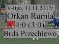 Orkan Rumia - Brda Przechlewo 4:0 (3:0) www.orkanrumia.net