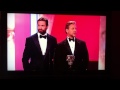 an aussie and a kiwi at the baftas equals trouble!