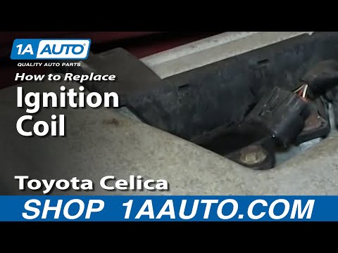 How To Install Replace Engine Ignition Coil 2000-05 Toyota Celica