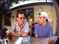 i'd just arrived in la after some crazy adventures filming in new york... we'd gone into beverly hills and shot some awesome footage and by the time we arrived in west hollywood we were kind of tired... i walked up to the sunset strip to grab a drink when who should come and sit nearby but james woods... he's such a cool guy as you'll see.
