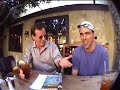 i'd just arrived in la after some crazy adventures filming in new york... we'd gone into beverly hills and shot some awesome footage and by the time we arrived in west hollywood we were kind of tired... i walked up to the sunset strip to grab a drink when who should come and sit nearby but james woods... he's such a cool guy as you'll see.