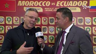 طارق السكراتي يستضيف الناخب الوطني محمد وهبي