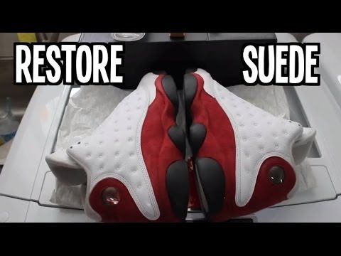 how to repair suede