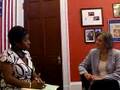 Deesha discusses CARE's work with Congresswoman Schwartz