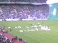 cetic vs killie championship flag unfurling 10 9 8    