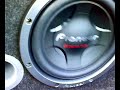 Pioneer TS W 307 D2 in 44 liters enclosure Pioneer TS W 307 D2 in 44 liters enclosure
