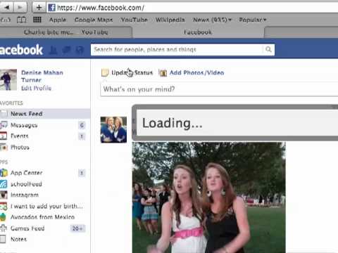 how to send a facebook private message