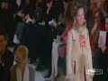 Bjork on the runway Bjork on the runway