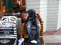 Alex Sanchez (Latin gogo dancer) getting foot massage!