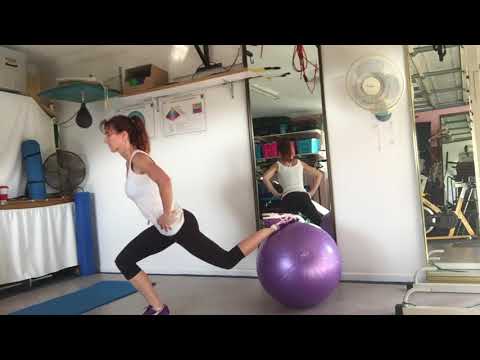 How to… Lunge Back Foot on the Ball