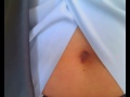 Click here to watch this video More Navel Show in Business Suit !!