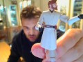 Star Wars Clone Wars Obi Wan Kenobi HD Action Figure Review | www.flyguy.net