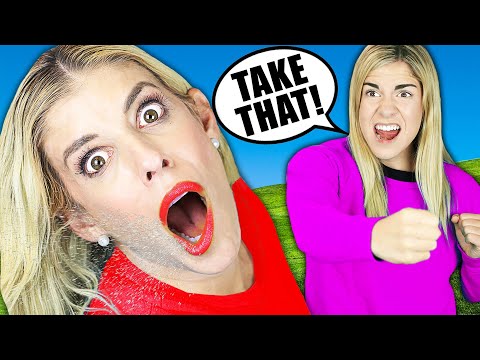 Rebecca and Maddie’s First Fight! Battle Royale as Fairy Princesses for 24 Hours