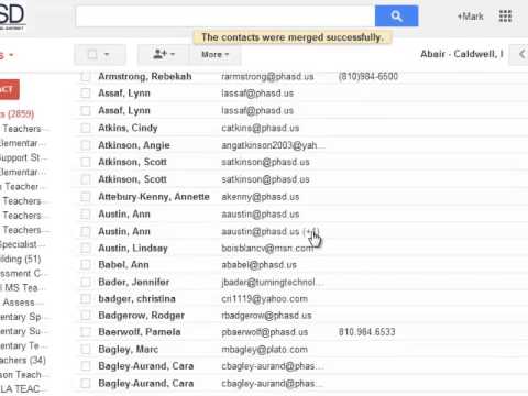 how to remove contacts from gmail