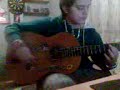 punteando por rumbas en la guitarra