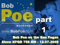 Bob Poe on the Dan Fagan Radio Show 120709 Part 1.wmv