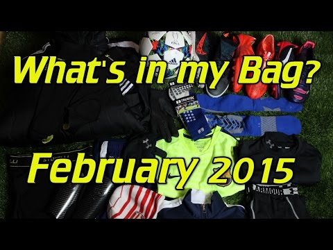 What's In My Soccer Bag? - February 2015