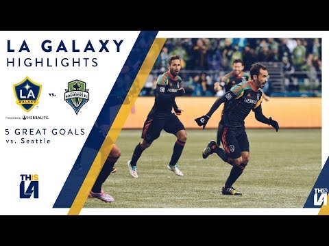 Video: Five Great Goals: LA Galaxy vs. Seattle Sounders