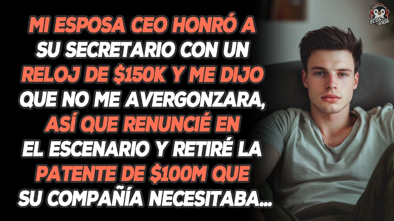 Mi Esposa CEO Honró A Su Secretario Con Un Reloj De $150k, Así Que Retiré La Patente De $100m...
