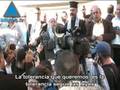 Musulmanes protestan en Jerusalén