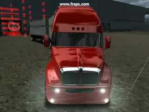 como estacionar um bitrem 18 Wheels of Steel Haulin carretas