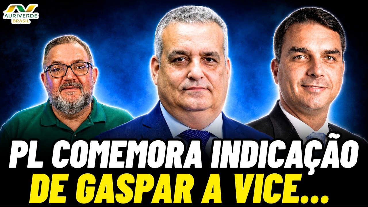 Lideranças do PL comentam escolha de Alfredo Gaspar para vice de Flávio Bolsonaro
