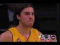 Manu Ginobili Pokes Sasha Vujacic In The Eye