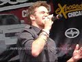 stevie brock preforming at the b96 summer bash