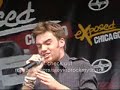 stevie brock preforming at the b96 summer bash