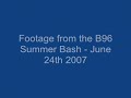 stevie brock preforming at the b96 summer bash