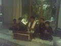 Children qawwals belonging to Farid Ayaz, Abu Mohammad ensemble from the khanwada of Munshi Raziuddin practising qawwali at the residence of Saffia Beyg in Karachi
