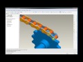 Sprocket mechanism with Pro/E WildFire 4.0