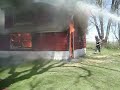 Live Burn For Firefighter 1 class