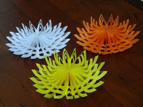 how to make a snowflake