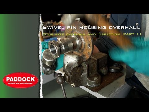 Land Rover stub axle overhaul – section A