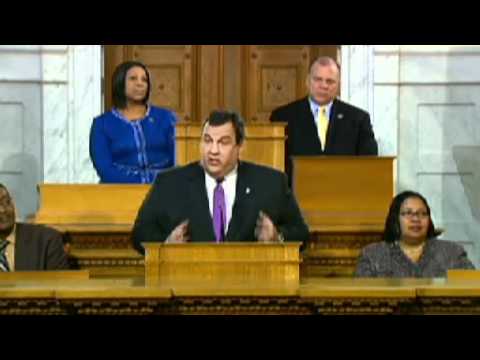 ChrisChristieVideos - Governor Christie State of the State 2012 (Full Length) 1/17/2012.