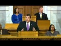 Governor Christie New Jersey State of the State 2012 (Full Length)
