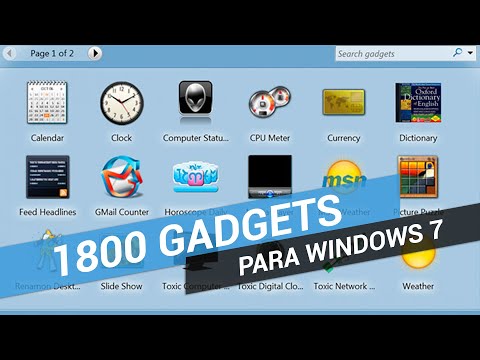 how to gadgets on windows 7