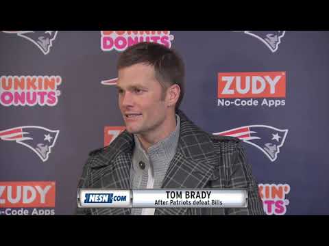 Video: Tom Brady Patriots vs. Bills Week 8 Postgame Press Conference