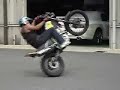 Yamaha Tricker stunt show in Honda Cars Yamaha Tricker stunt show in Honda Cars