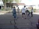 Hackysack with Thailand Students